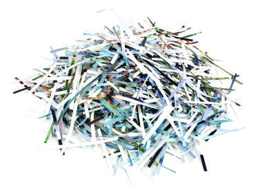 Shredded paper