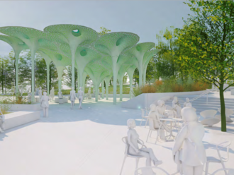 Image of Downtown Park art design concept