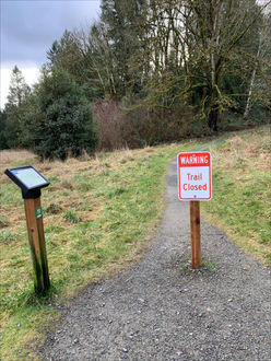 Photo of trail sign