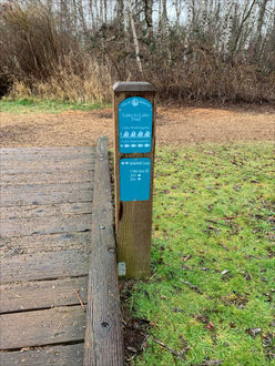 Photo of trail sign