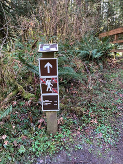 Photo of trail sign