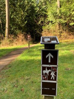 Photo of trail sign