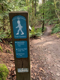 Photo of trail sign