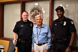 Fred Cacchione, Officers Ayala and Anthony